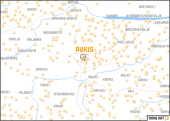 map of Pukiš