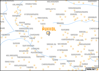 map of Puk-kol