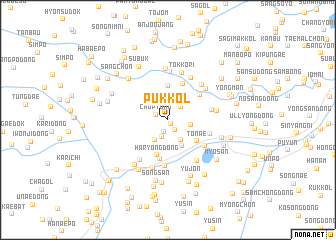 map of Puk-kol