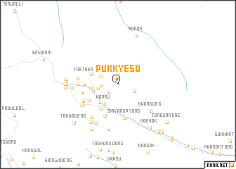 map of Pukkyesu