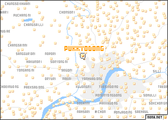 map of Pukkyo-dong