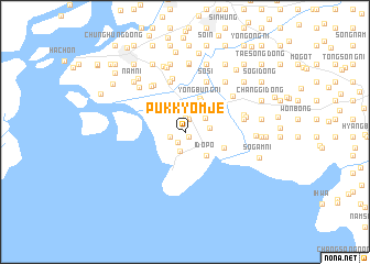 map of Pukkyŏmje