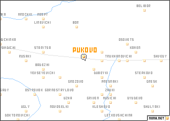 map of Pukovo