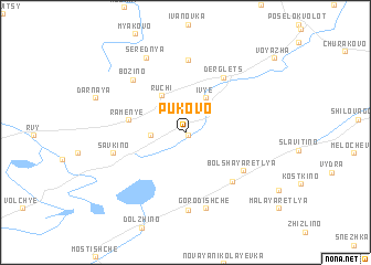 map of Pukovo