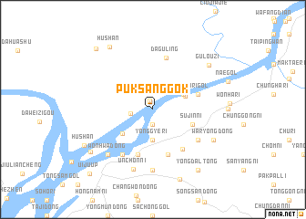 map of Puksanggok