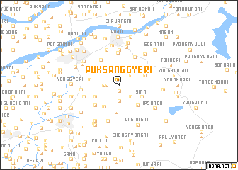 map of Puksanggye-ri
