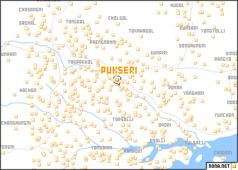 map of Pukse-ri