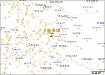 map of Puksian