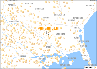 map of Puksŏngch\