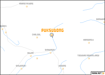 map of Puksu-dong