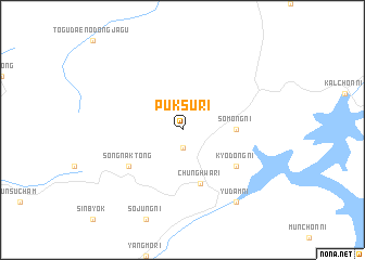 map of Puksu-ri