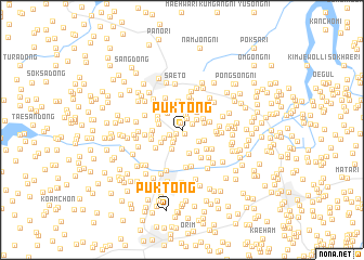 map of Puk-tong