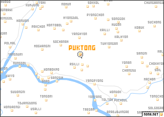 map of Puk-tong