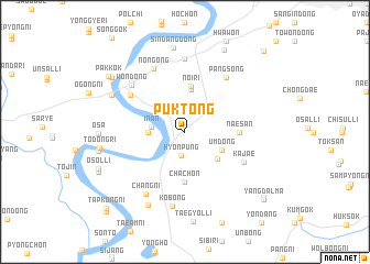 map of Puk-tong