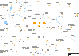 map of Puk-tong