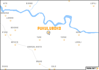 map of Pukulu Boko