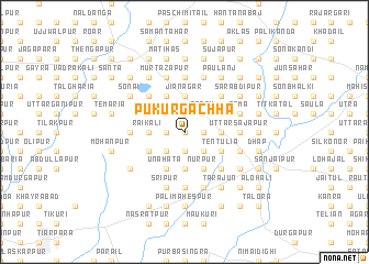 map of Pukurgāchha
