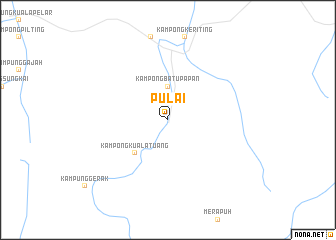 map of Pulai