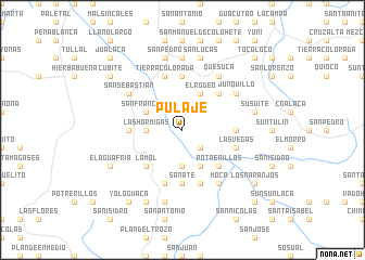 map of Pulaje