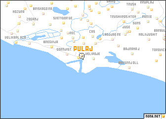 map of Pulaj