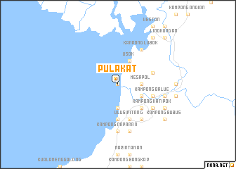 map of Pulakat