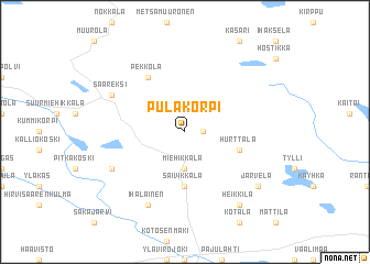 map of Pulakorpi