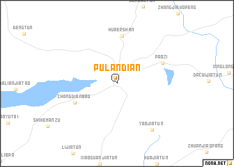 map of Pulandian