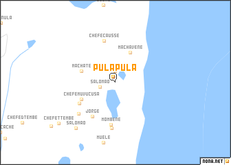 map of Pulapula