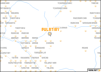 map of Pu La Tiay