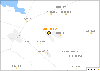 map of Pulaty