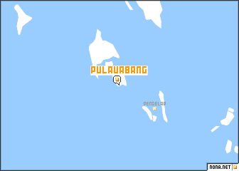 map of Pulauabang