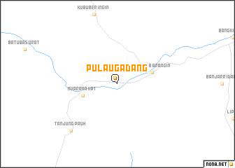 map of Pulaugadang