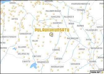 map of Pulaukukun Satu