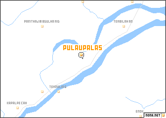 map of Pulaupalas