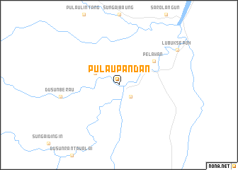 map of Pulaupandan