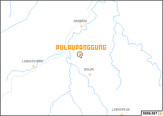 map of Pulaupanggung