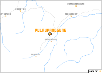 map of Pulaupanggung