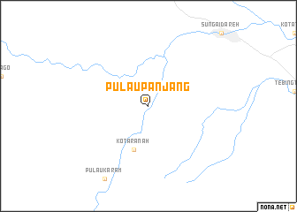 map of Pulaupanjang