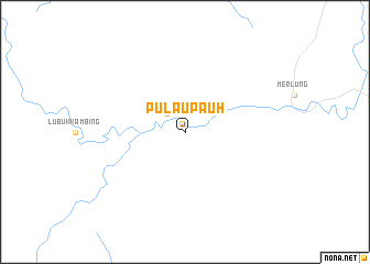 map of Pulaupauh