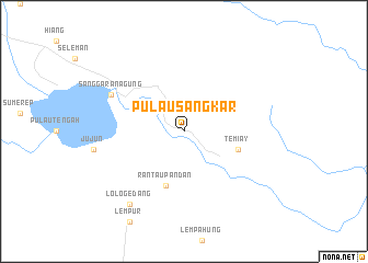 map of Pulausangkar