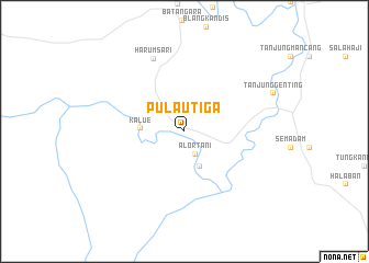 map of Pulautiga