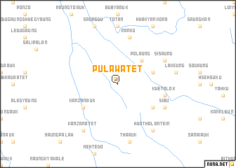 map of Pulaw Atet