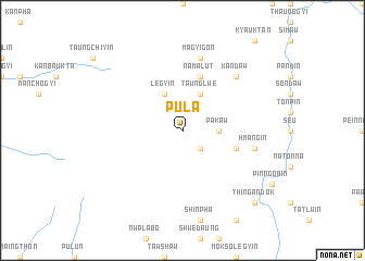 map of Pula