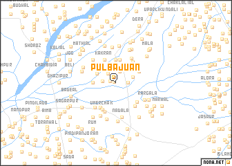 map of Pul Bajūān