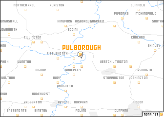 map of Pulborough