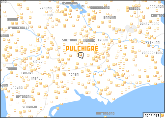 map of P\