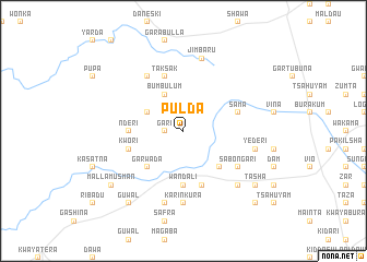 map of Pulda