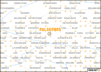 map of Pulderbos