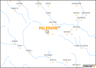 map of Pulepuna