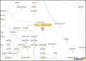 map of Pulimakom